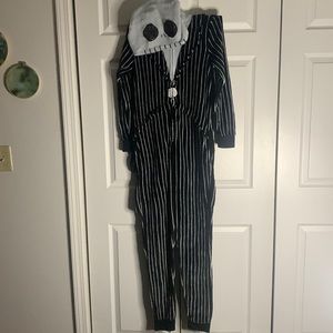 Jack skellington onesie w/ pockets womens